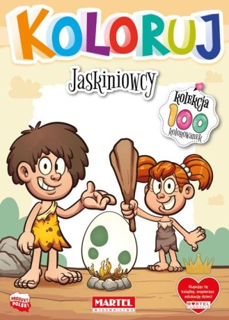 Przejdź do produktu Koloruj - Jaskiniowcy