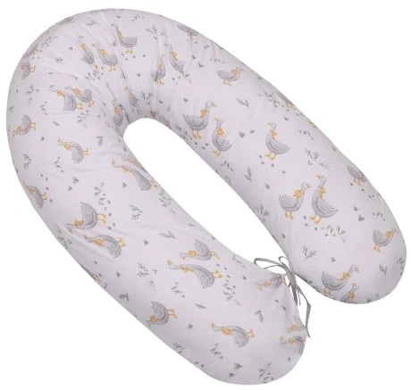 Przejdź do produktu Poszewka na Poduszkę Rogal Infantilo - 100% Bawełna, Wzór gąski Duża 170 cm