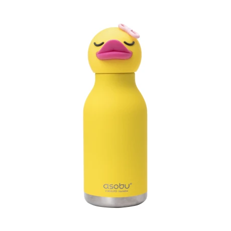 Przejdź do produktu Termos z słomką Asobu Bestie - Kaczuszka 460 ml