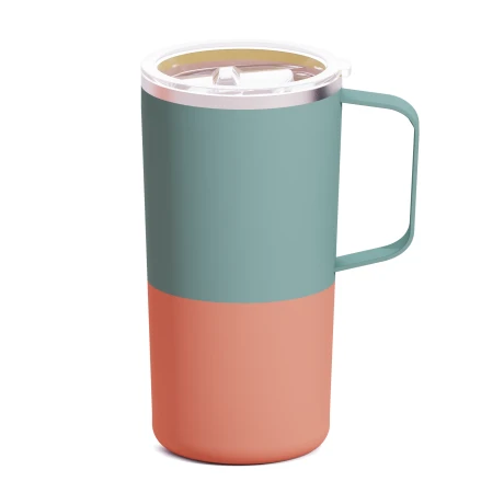 Przejdź do produktu Kubek termiczny Tower Mug Asobu – pastel green 660 ml