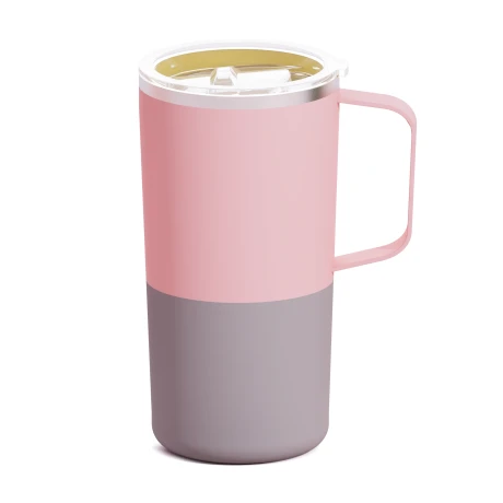 Przejdź do produktu Kubek termiczny Tower Mug Asobu – pastel peach 660 ml