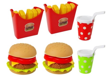 Przejdź do produktu Zestaw Hamburger Frytki z Tacką