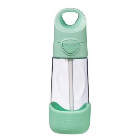 Przejdź do produktu Butelka tritanowa ze słomką 450 ml, Spearmint, b.box