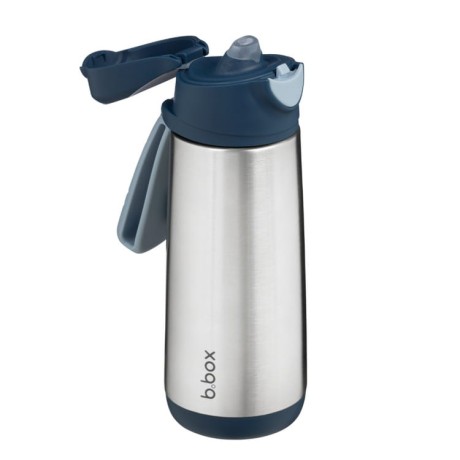 Przejdź do produktu Butelka termiczna z ustnikiem sportowym 500 ml, Midnight, b.box