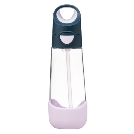 Przejdź do produktu Butelka tritanowa z słomką 600ml Indigo Rose  marki b.box