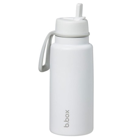 Przejdź do produktu Butelka termiczna ze składanym ustnikiem – termos ze stali nierdzewnej 1l White Out b.box