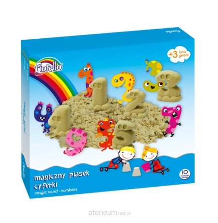 Przejdź do produktu Piasek magiczny 600g Cyferki FIORELLO