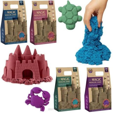 Przejdź do produktu Piasek kinetyczny 1kg MIX