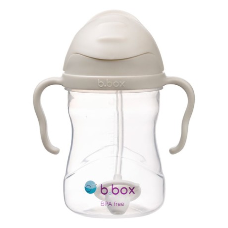 Przejdź do produktu Bidon b.box z innowacyjną słomką, 240 ml, latte