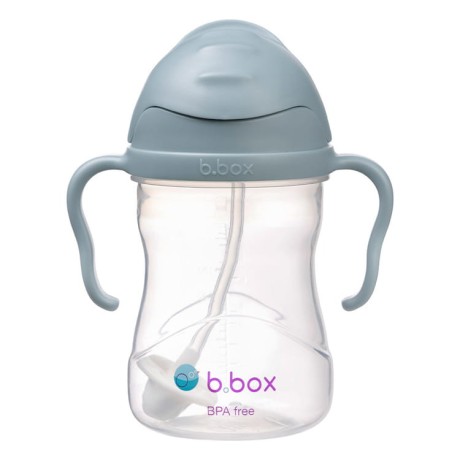 Przejdź do produktu Bidon b.box z innowacyjną słomką, 240 ml, Ocean