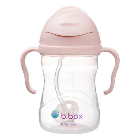 Przejdź do produktu Bidon b.box z innowacyjną słomką, 240 ml, Blush