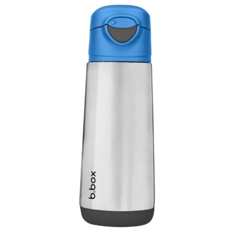 Przejdź do produktu Butelka termiczna z ustnikiem sportowym 500 ml, Blue Slate, b.box