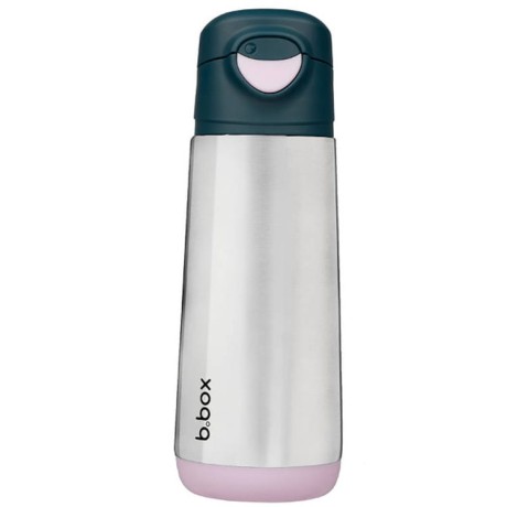 Przejdź do produktu Butelka termiczna z ustnikiem sportowym 500 ml, Indigo Rose, b.box