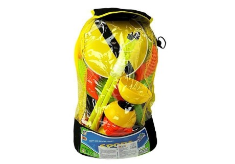 Przejdź do produktu Zestaw Sportowy Rakiety Frisbee Diabolo