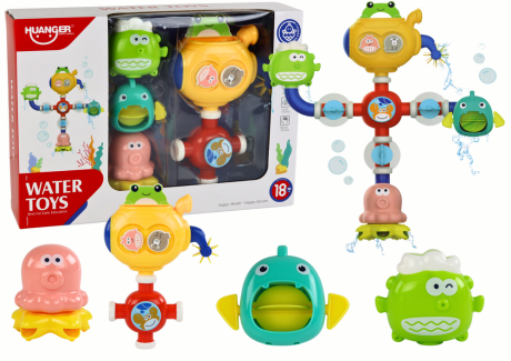 Przejdź do produktu Zabawka Wodna Do Kąpieli Przelewowa Robot Przyssawki