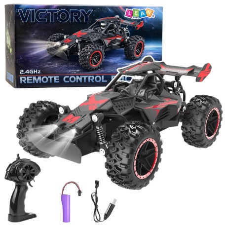 Przejdź do produktu Samochód Zdalnie Sterowany RC Terenowy Czerwony 1:18 20 km/h