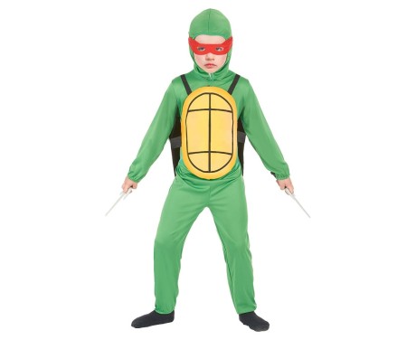 Przejdź do produktu Strój Superbohatera Żółwia Ninja dla Dzieci 130/140 cm