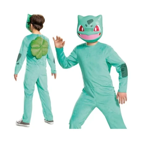 Przejdź do produktu Kombinezon Bulbasaur dla Dzieci - Licencjonowany Strój Pokémon, Rozmiar S (4-6 lat)