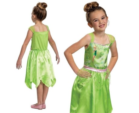 Przejdź do produktu Kostium Tinker Bell Basic Plus dla dzieci, rozmiar M 7-8 lat