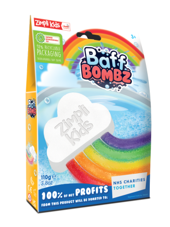 Przejdź do produktu Tęczowa Chmurka Kąpielowa - Magiczne Zmiany Koloru Wody, Zimpli Kids