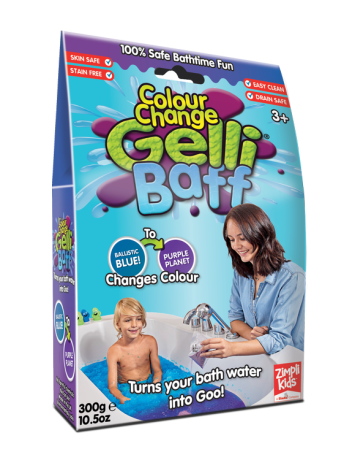 Przejdź do produktu Magiczny Proszek do Kąpieli Change, błękitny – Gelli Baff Smelli dla Dzieci od Zimpli Kids
