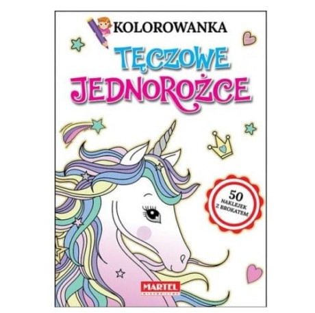 Przejdź do produktu Książeczka do kolorowania „Tęczowe jednorożce: Magia Kreatywności”