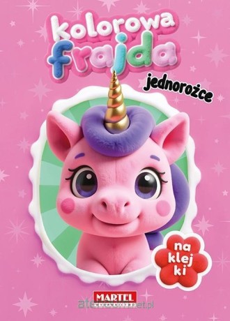 Przejdź do produktu Kolorowa przygoda: Jednorożce z naklejkami dla małych artystów