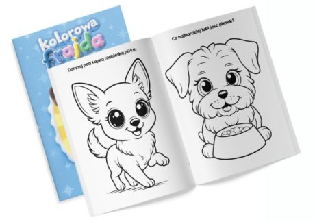 Przejdź do produktu Kolorowy Świat Jednorożców - Kolorowanka z Naklejkami dla Dzieci