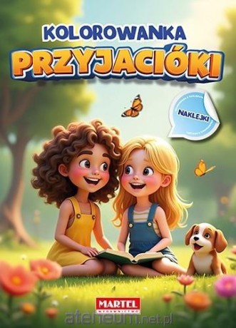 Przejdź do produktu Kolorowanka Przyjaciółki z naklejkami