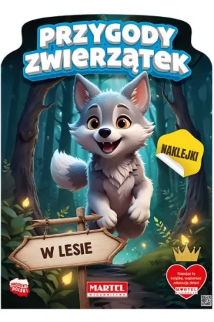Przejdź do produktu Przygody zwierzątek w lesie z naklejkami