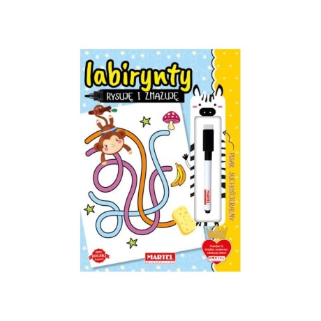 Przejdź do produktu Labiryntowe Przygody: Rysuj i Zmazuj dla Dzieci