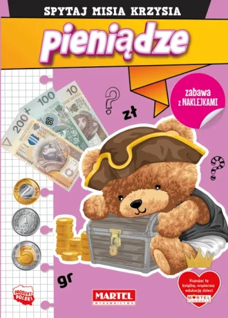 Przejdź do produktu Spytaj Misia Krzysia. Pieniądze z naklejkami