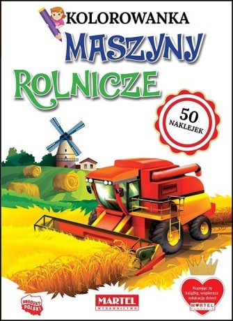 Przejdź do produktu Kreatywne Kolorowanie Maszyn Rolniczych z Naklejkami