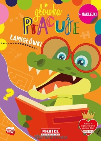 Przejdź do produktu Zestaw Edukacyjnych Łamigłówek dla Dzieci - Główka Pracuje