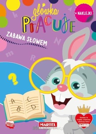 Przejdź do produktu Zabawa Słowem: Edukacyjne Naklejki dla Dzieci