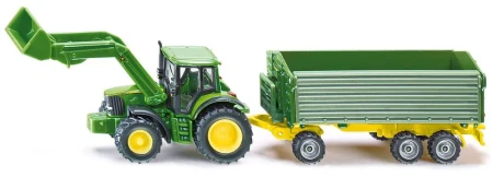 Przejdź do produktu Siku Farmer - Traktor John Deere z przyczepą S1843