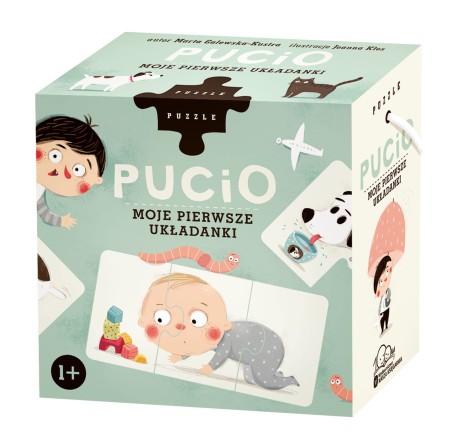 Przejdź do produktu Puzzle Pucia - Moje Pierwsze Układanki dla Dzieci