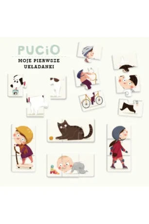 Przejdź do produktu Puzzle Pucia - Moje Pierwsze Układanki dla Dzieci