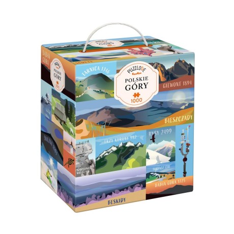 Przejdź do produktu Puzzlove CzuCzu Polskie góry 1000el