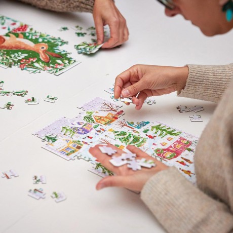 Przejdź do produktu Puzzlove CzuCzu Zimowe spotkania 150el
