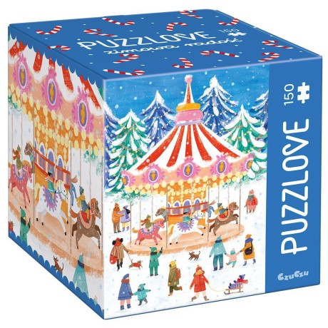 Przejdź do produktu Puzzlove CzuCzu Zimowa radość 150el