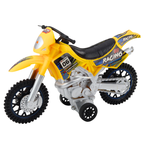 Przejdź do produktu Motor Crossowy Off-Road Napęd Światła Dźwięki Żółty