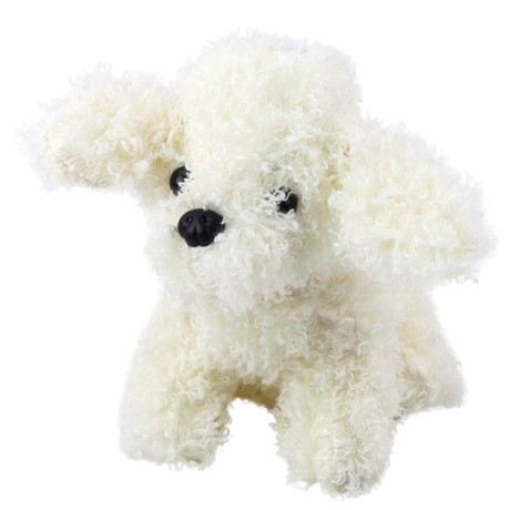 Przejdź do produktu Pluszowa Maskotka Przytulanka Piesek Pudel Miniaturowy Biały 20cm
