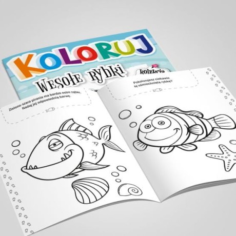 Przejdź do produktu Koloruj - Wesołe rybki