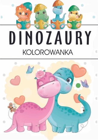 Przejdź do produktu Dinozaury - kolorowanka