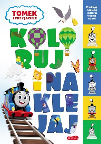 Przejdź do produktu Tomek i przyjaciele. Koloruj i naklejaj 2