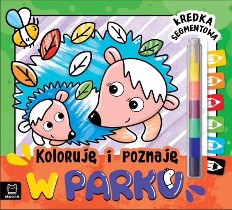Przejdź do produktu Koloruję i poznaję. W parku. Kredka segmentowa