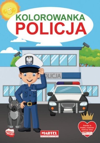 Przejdź do produktu Kolorowanka Policja
