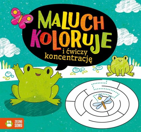Przejdź do produktu Maluch koloruje i ćwiczy koncentrację