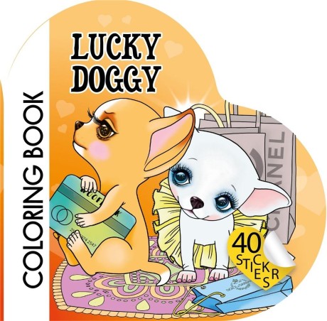 Przejdź do produktu Kolorowanka Curly z naklejkami BR Serce 2220